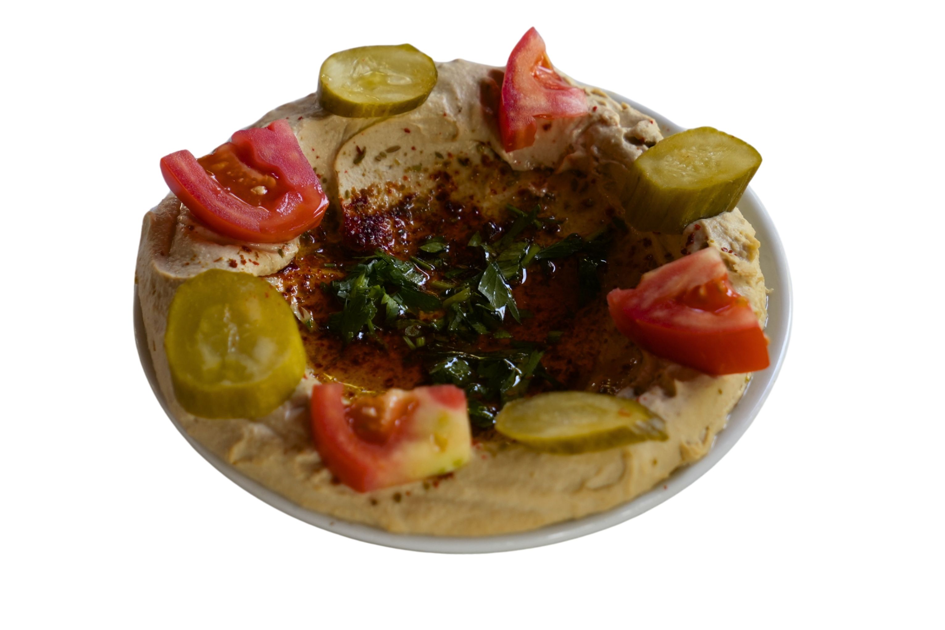 Kule Restaurant zeytinyağlı humus